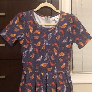 Lula Roe pleated dress (Amelia)